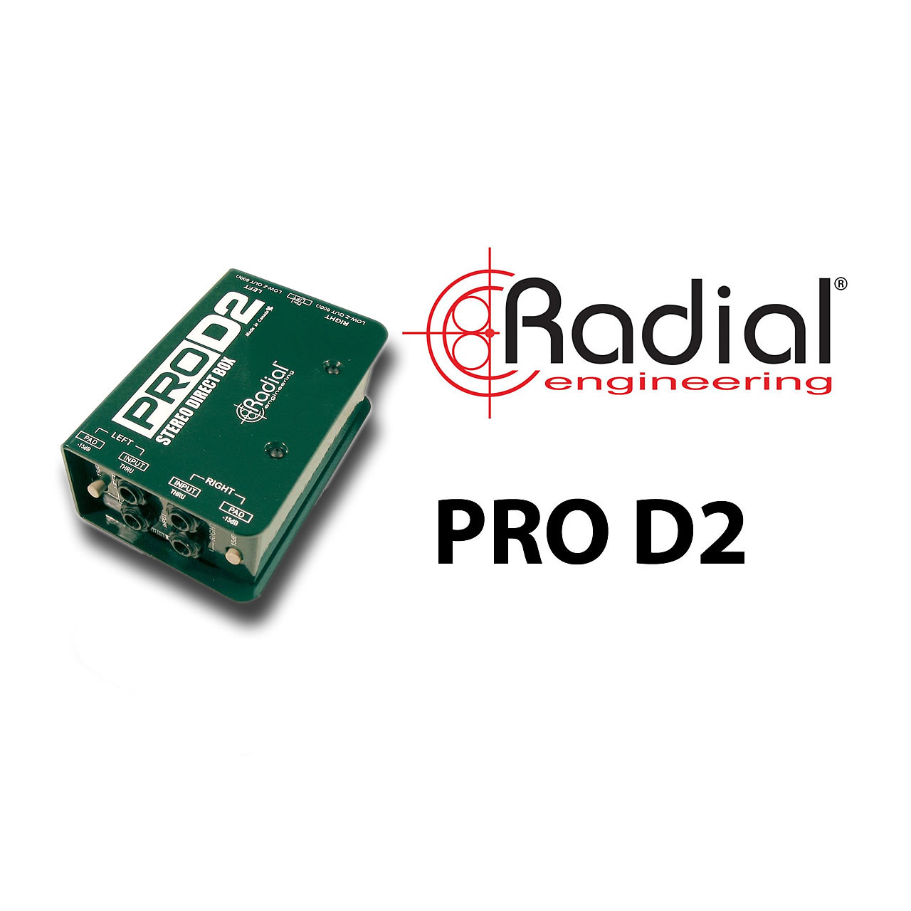 Radial ProD2 2 Channel DI - Big Dudes Music City