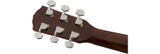Fender CD60S Left-Handed Acoustic Guitar Headstock Rear Facing