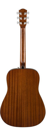 Fender CD60S Left-Handed Acoustic Guitar Rear Facing