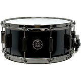 WFL III USA 6.5″ x 14″ Brass Snare - Matte Black, Black Nickel Hardware
