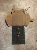 Waxed Canvas Stick Bag- Forest Green
