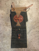 Waxed Canvas Stick Bag- Forest Green