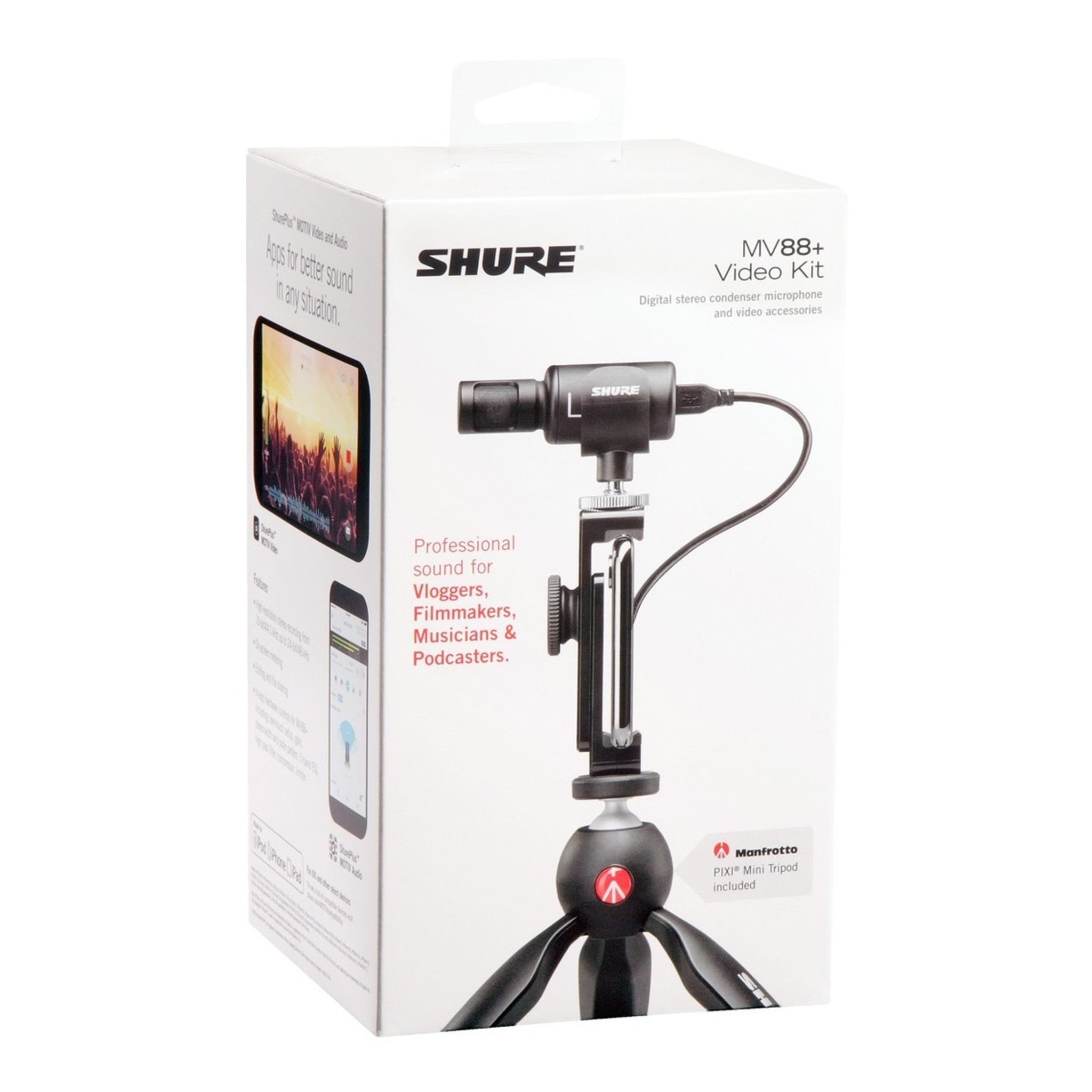 Shure MV88+ Video Kit - Big Dude's Music City