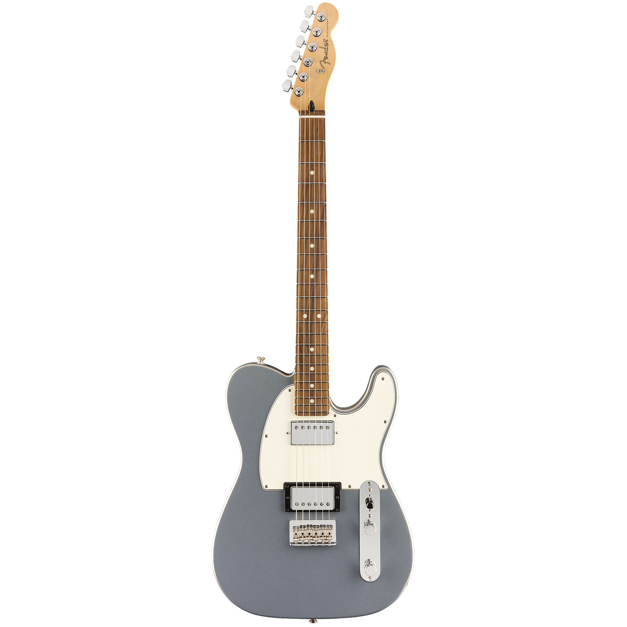 Player Telecaster- HH Pau Ferro - Silver - Big Dude's Music City