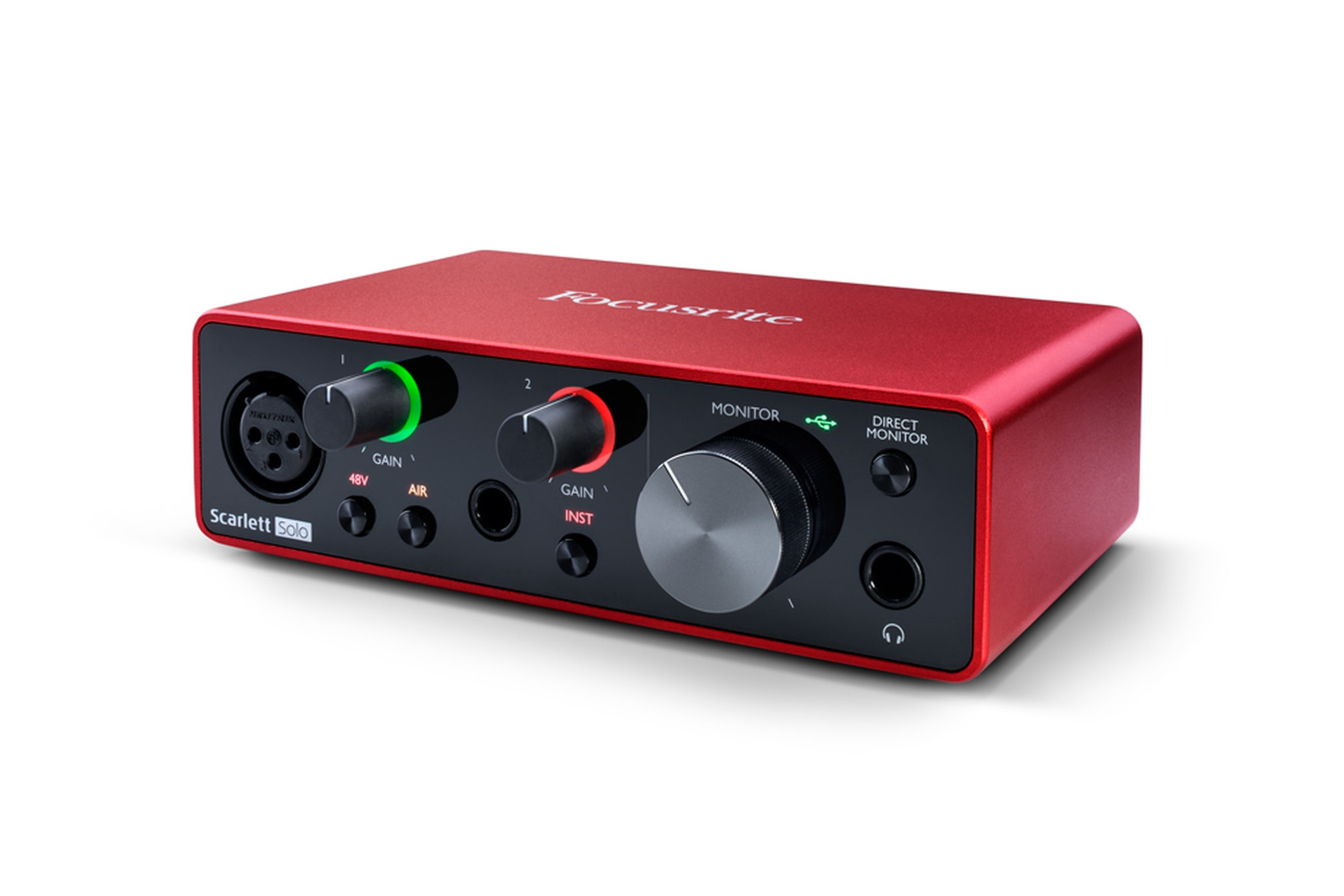 Scarlett Solo Compact USB Audio Interface, 3rd Generation