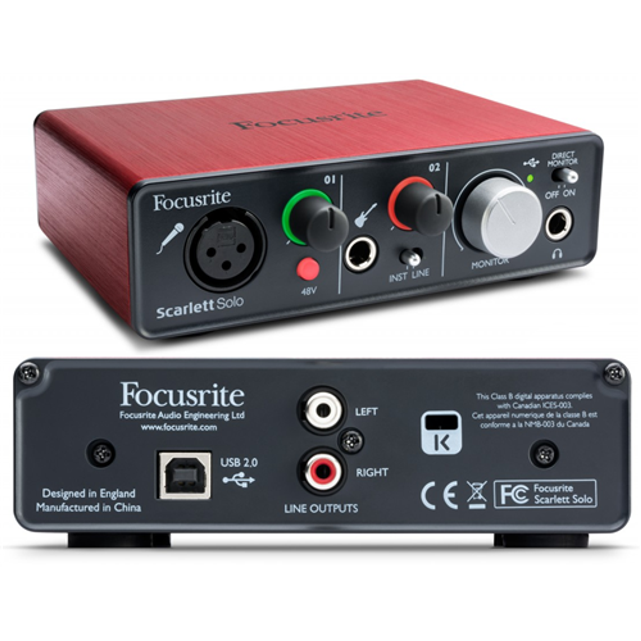 Focusrite Scarlett Solo (Gen 3) - Big Dude's Music City