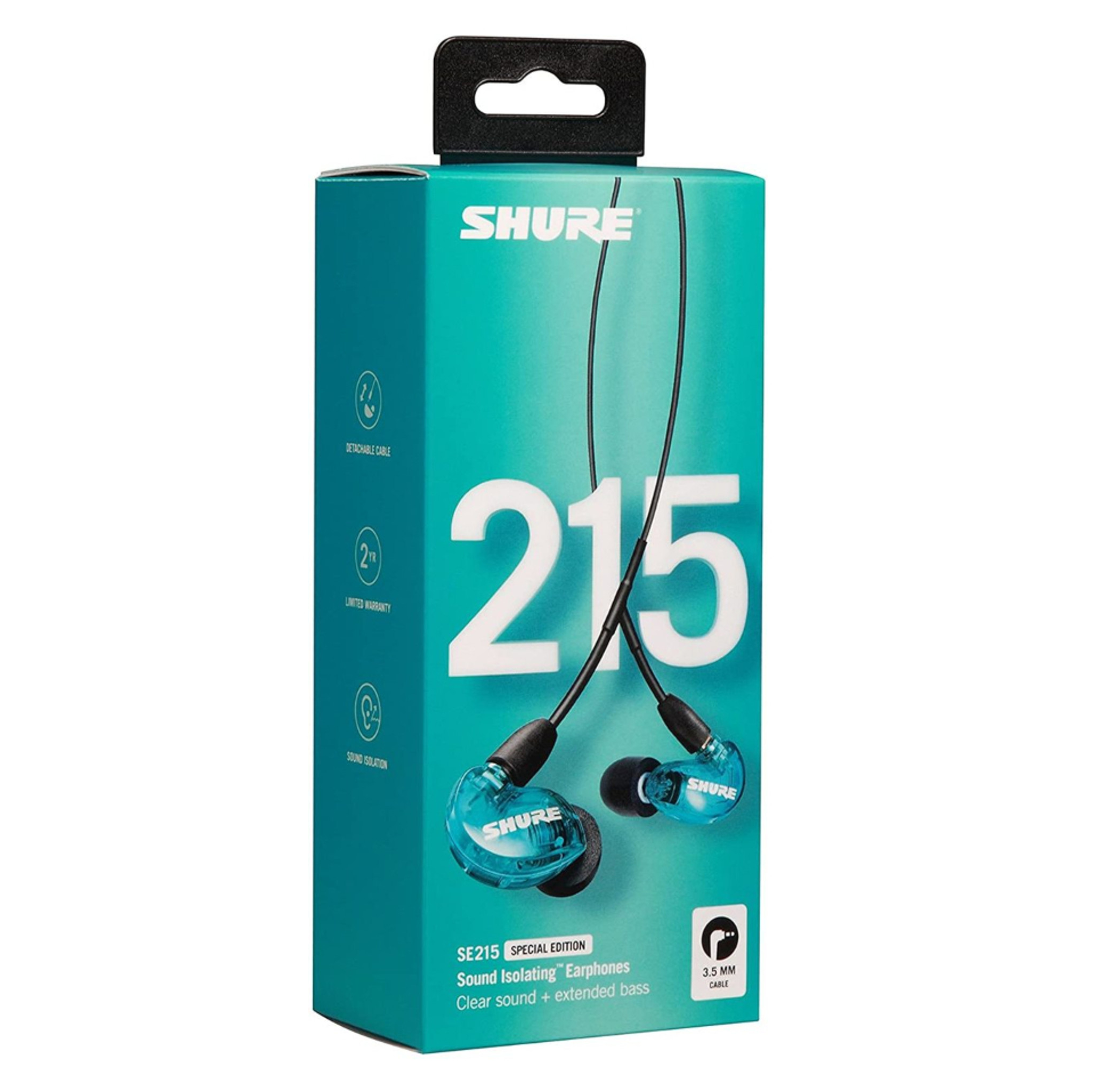 Shure SE215 Isolating Earphones w/ Dynamic MicroDriver