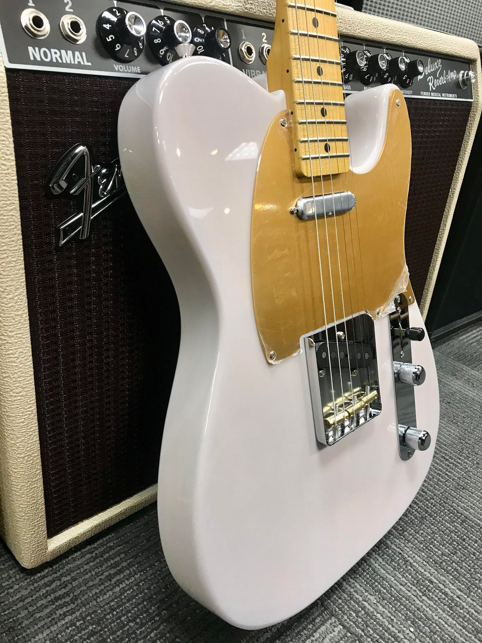 JV Modified '50s Telecaster White Blonde - Japan made