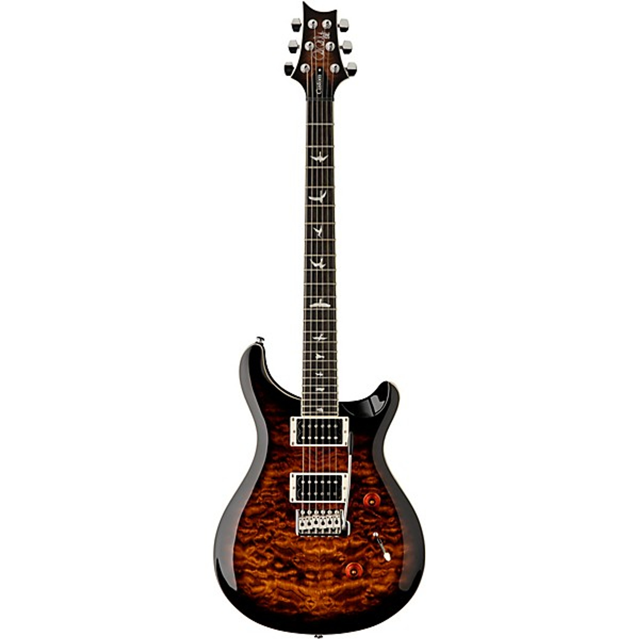 PRS SE Custom 24 Quilted - Black Gold Burst (107876:BG)