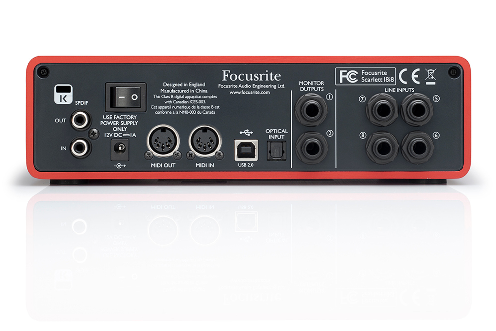 Focusrite Scarlet 18I18 USB Interface - Big Dudes Music City