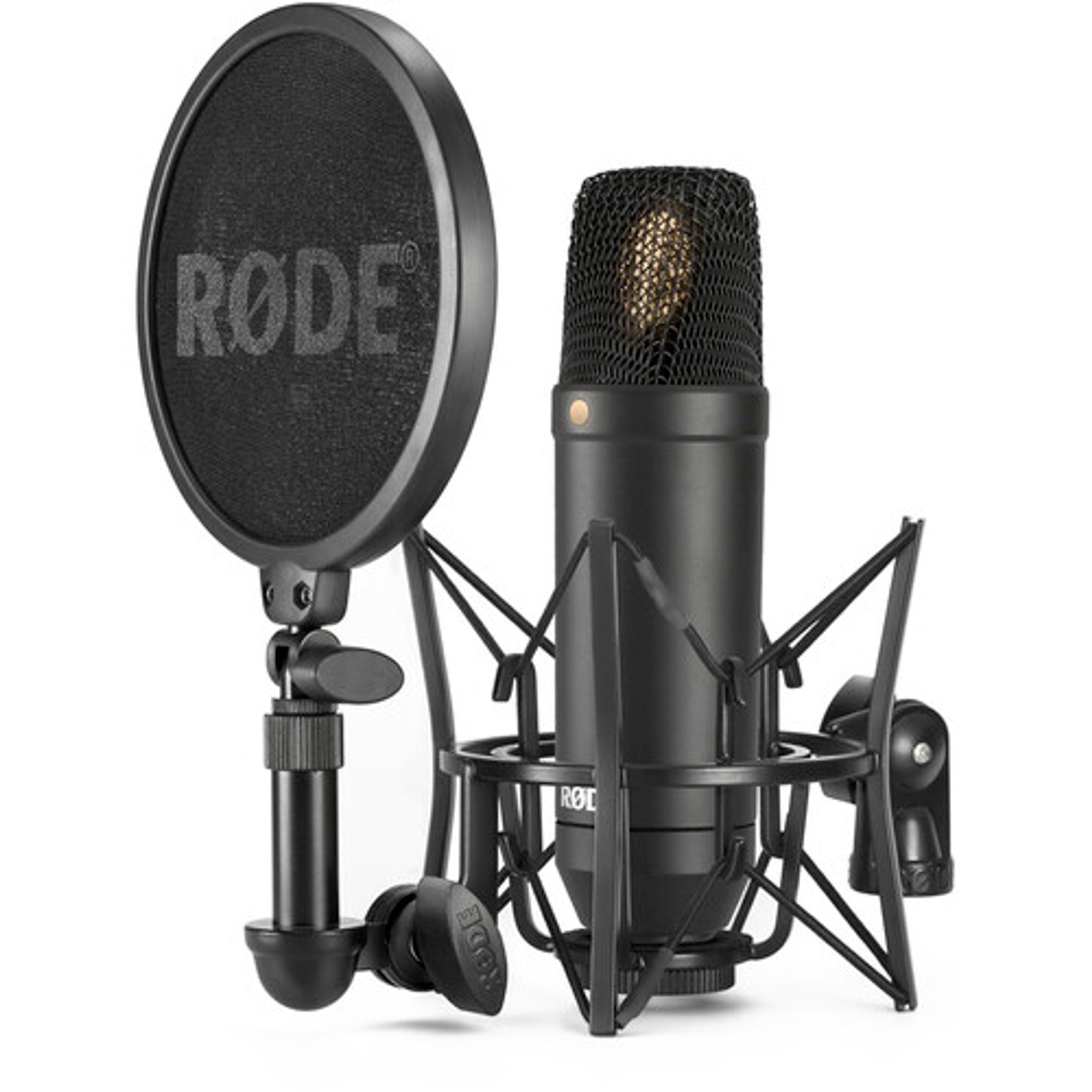 commando enthousiasme Instrueren Rode NT1KIT Recording Microphone With Shockmount And Pop Filter- Big Dudes  Music City