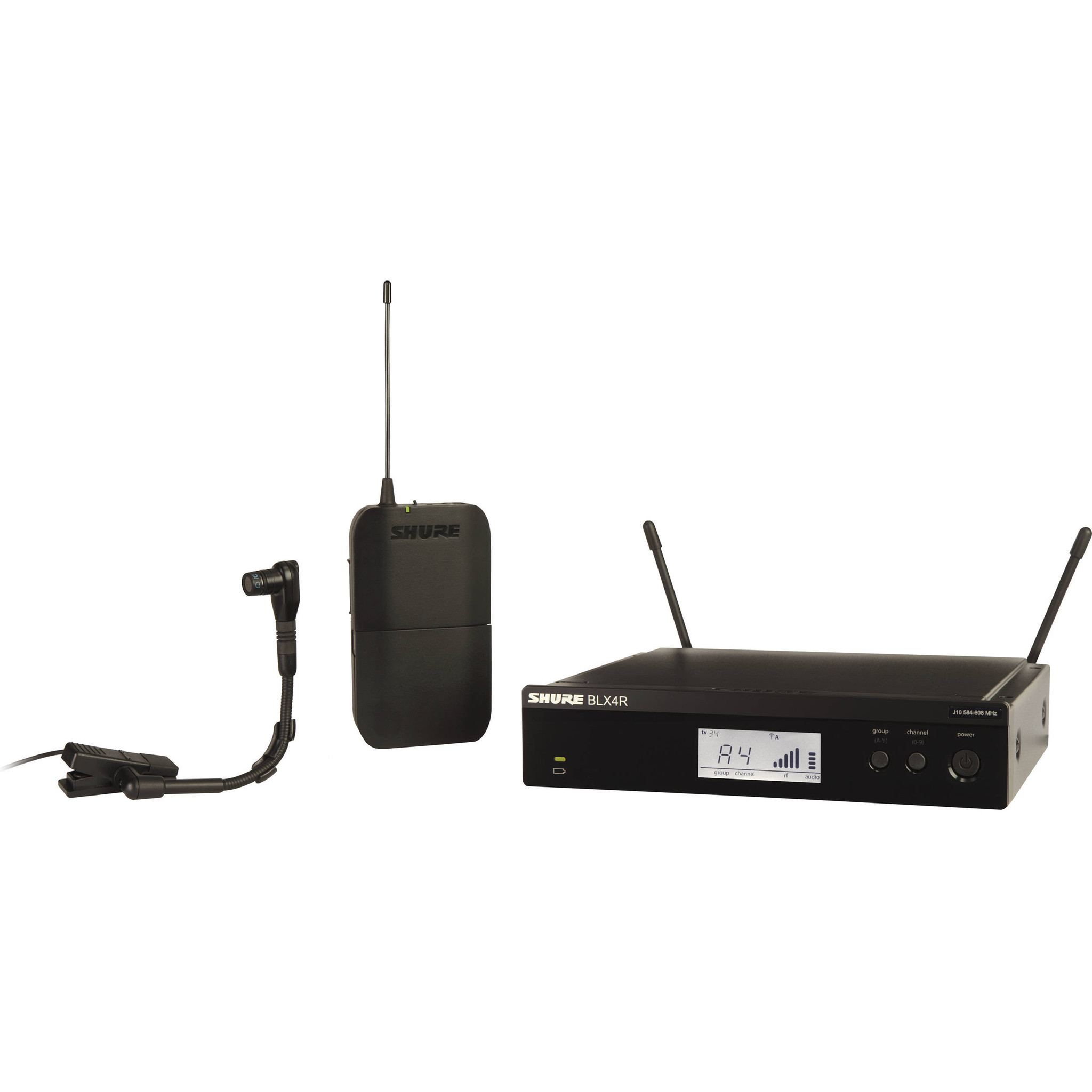 Shure BLX14B98 Horn and Instrument Wireless System - Big Dudes