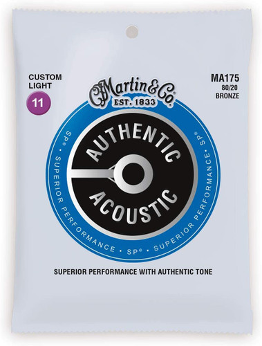 Martin MA175 Extra Custom Light Guitar Strings