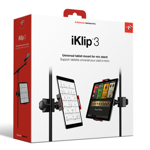 IK Multimedia iKlip3 Tablet and iPad Stand Mount