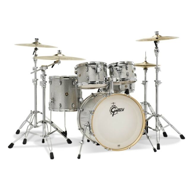 Gretsch 5pc Catalina Maple Drum Set in Silver Sparkle for 849.00