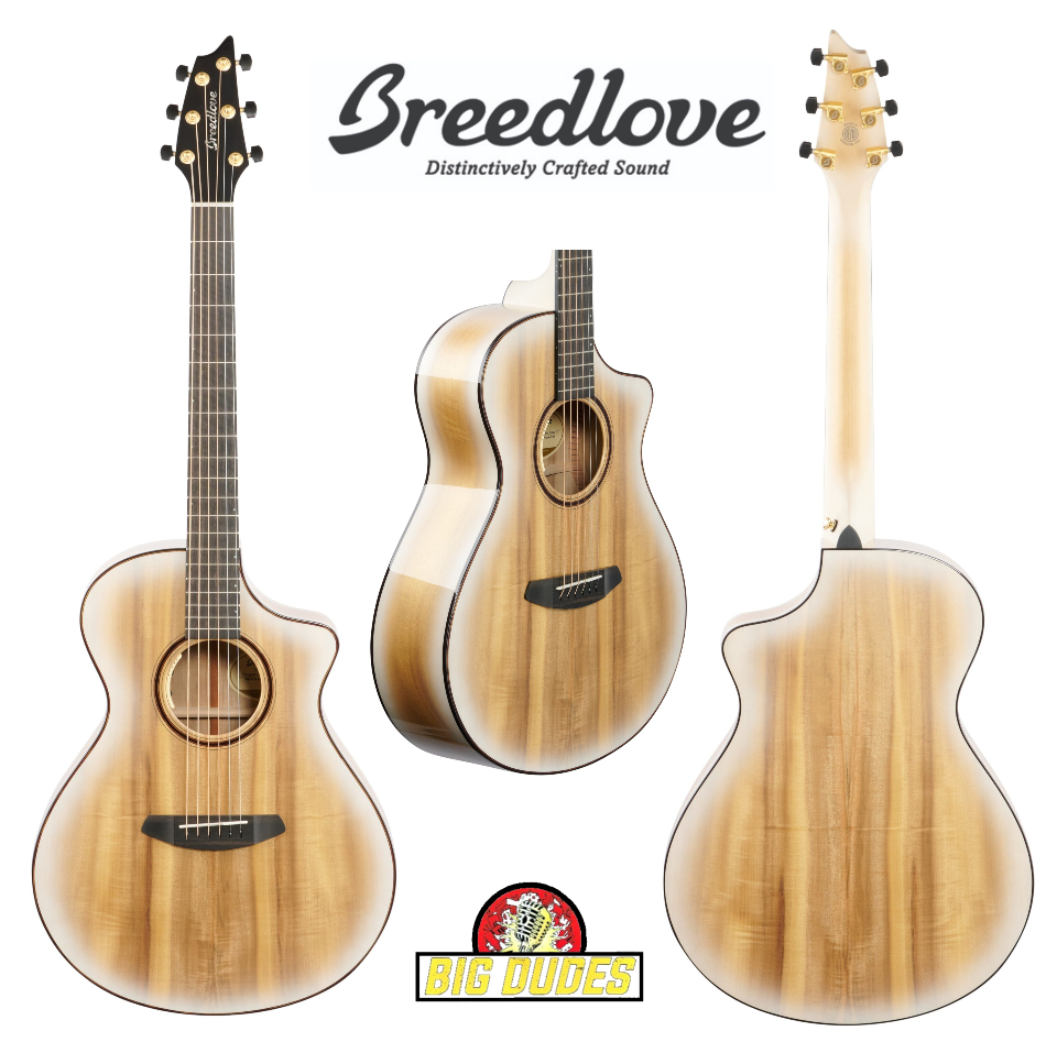 Breedlove USA Oregon Acoustic Guitar Limited in White Sand