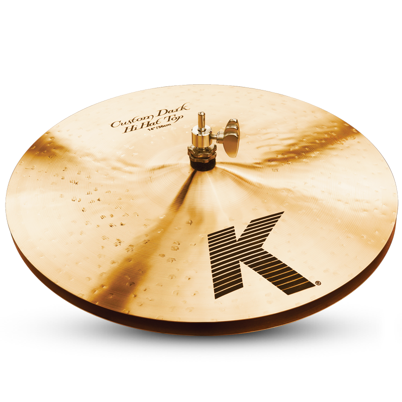 Zildjian K0943 14 K Custom Dark Hi Hats - Big Dudes Music City