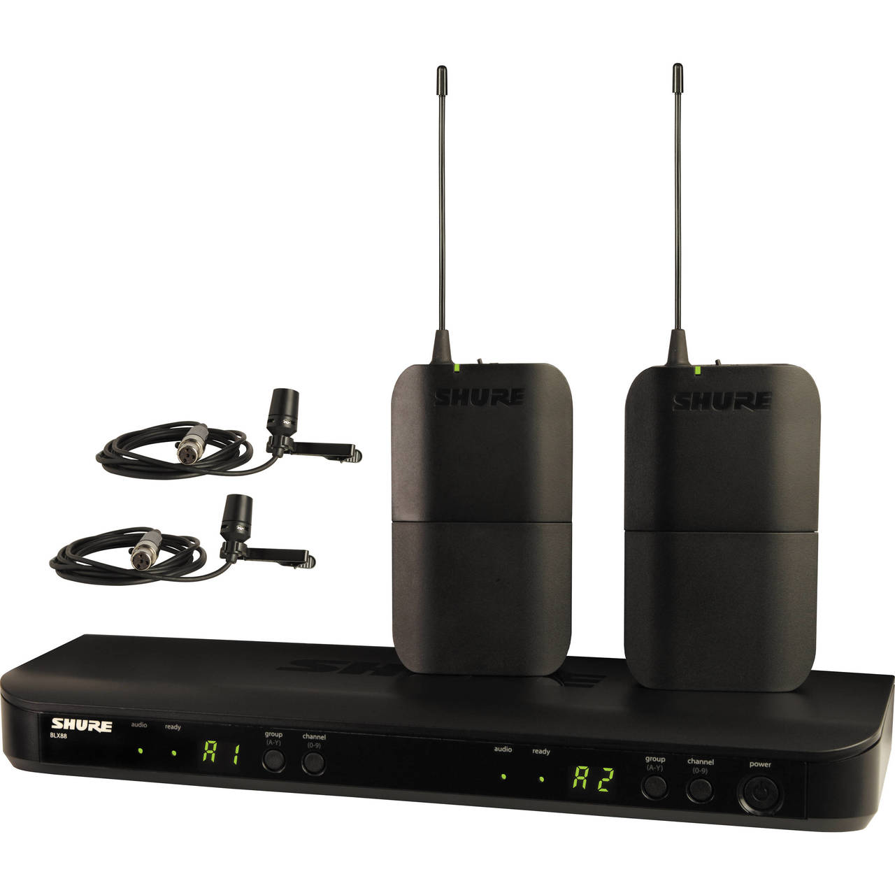 Shure BLX188CVL Dual Lavalier Combo System- Big Dudes Music City