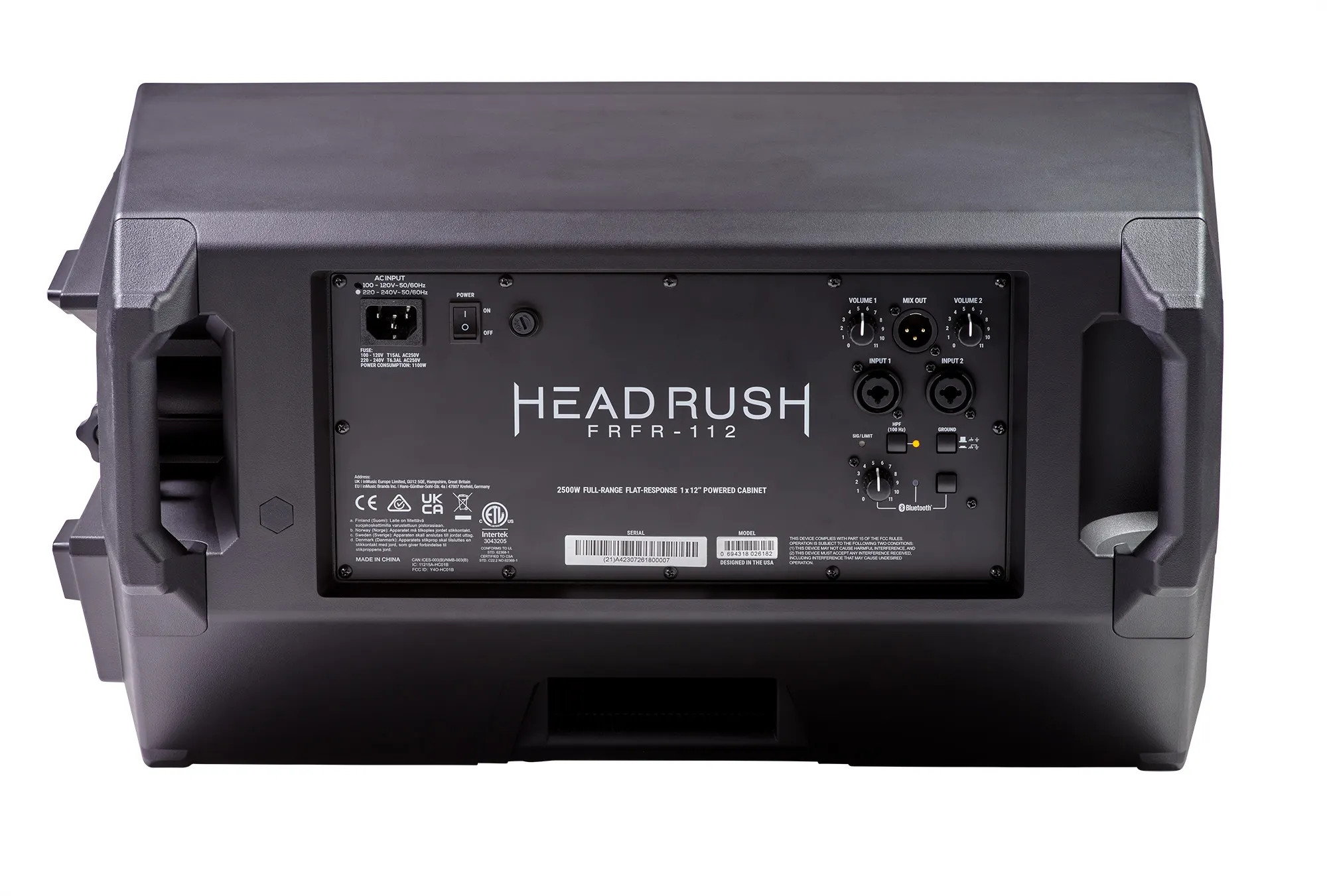 headrush パワードモニター 112 12 inch Guitar Speaker - FRFR-112 | HeadRush FX