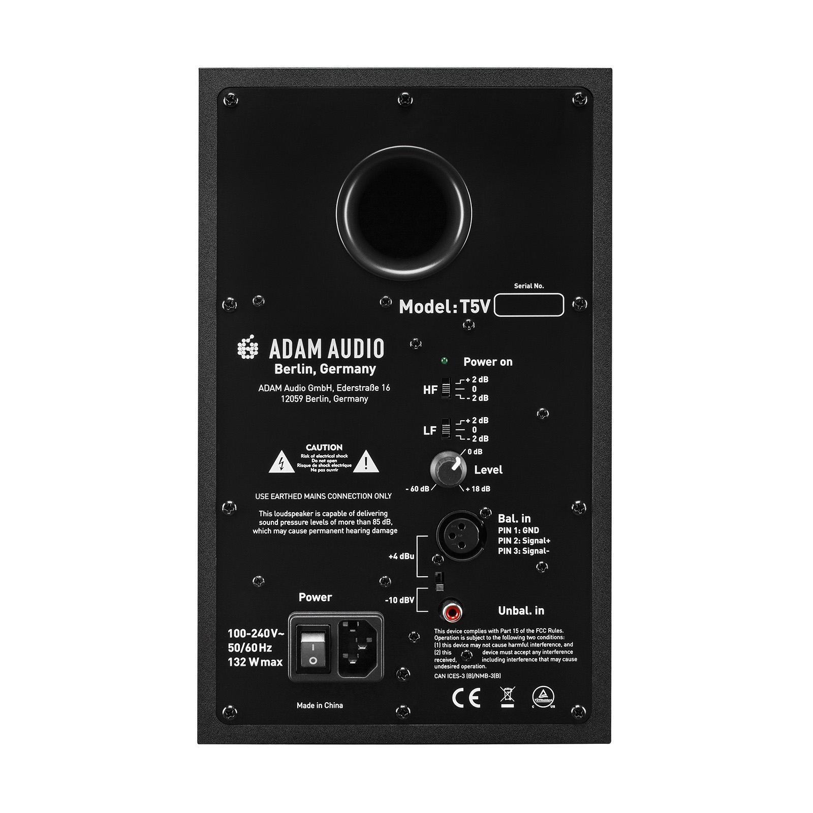ADAM AUDIO T5V スタジオモニター　美品 Amazon.com: ADAM Audio T5V Studio Monitor for recording