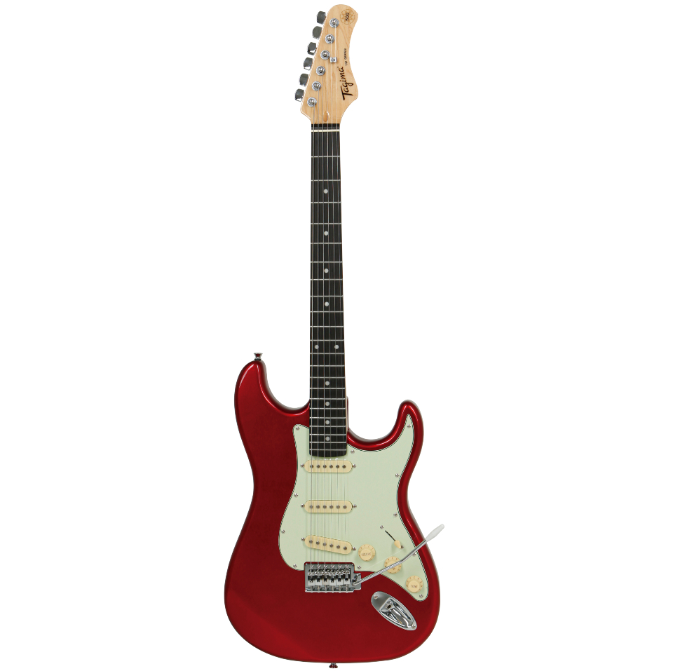新品同様 Tagima TG-500 TG500 Electric Guitar- Candy Apple Red - Big Dude's Music City
