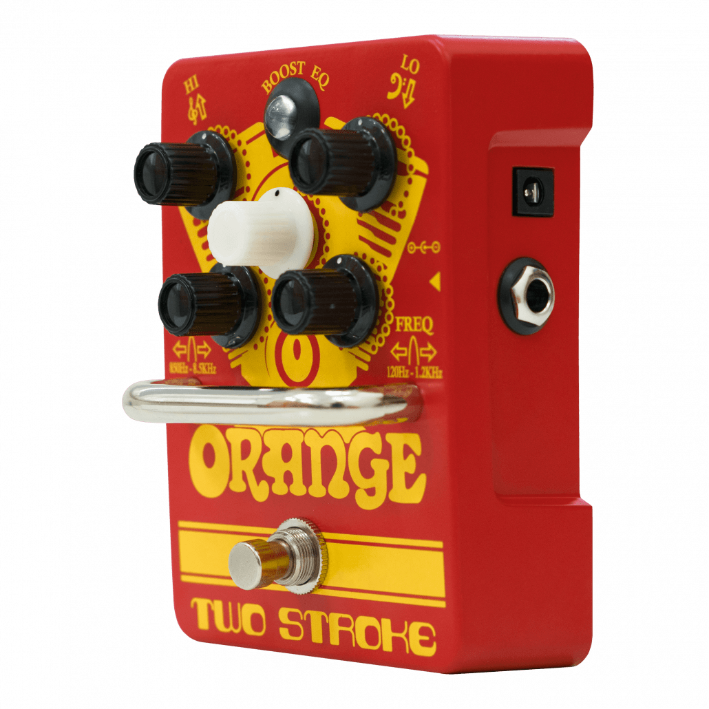 ORANGE TWO STROKE ギターエフェクター Orange TWO STROKE EQ Boost Pedal - Big Dude's Music City