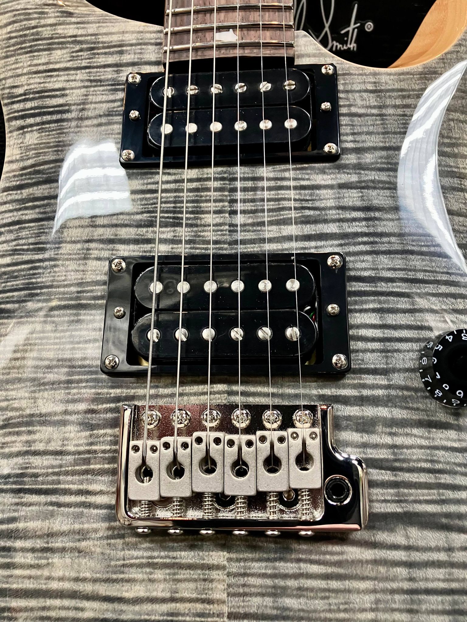 ギター mamePRS SE Custom24 Chacoal Burst SE Custom 24 - Charcoal - Big Dude's Music City