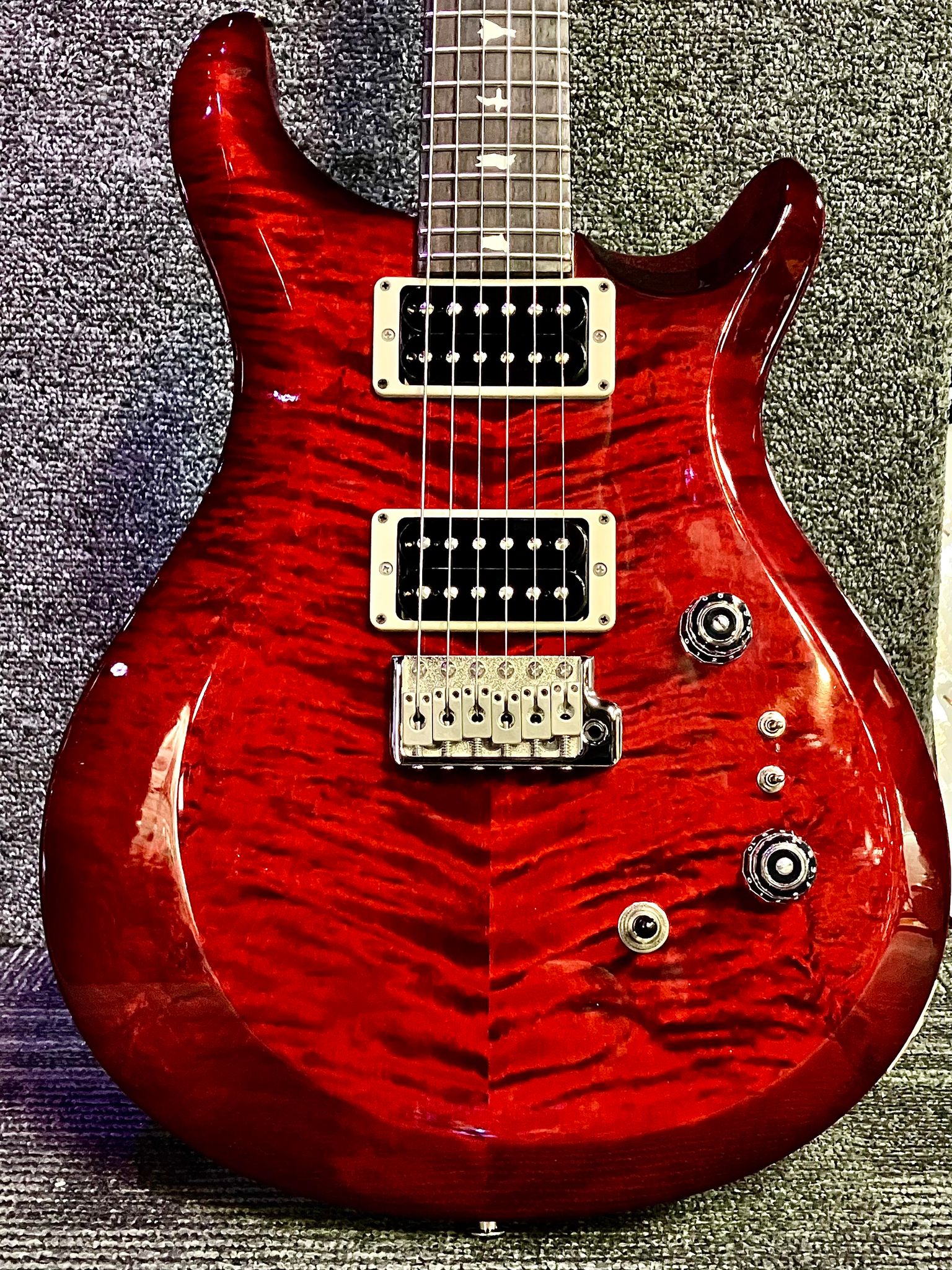 ギター P.R.S SE Custom 24 Fire red burst PRS SE Custom 24 Electric Guitar - Fire Red Burst | Sweetwater