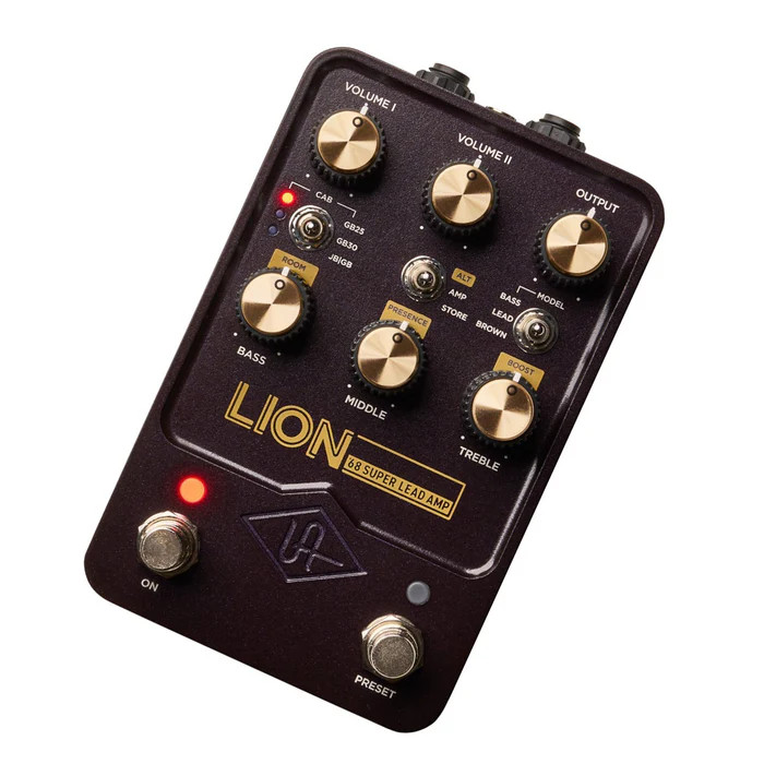 LION ‘68 Super Lead Universal Audio UAFX Lion '68 Super Lead Amp Effects Pedal