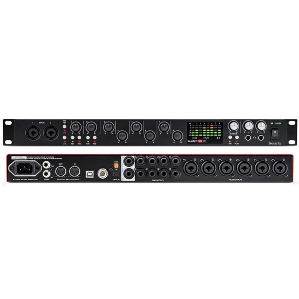 Focusrite 18I20 USB Interface - Big Dudes Music City