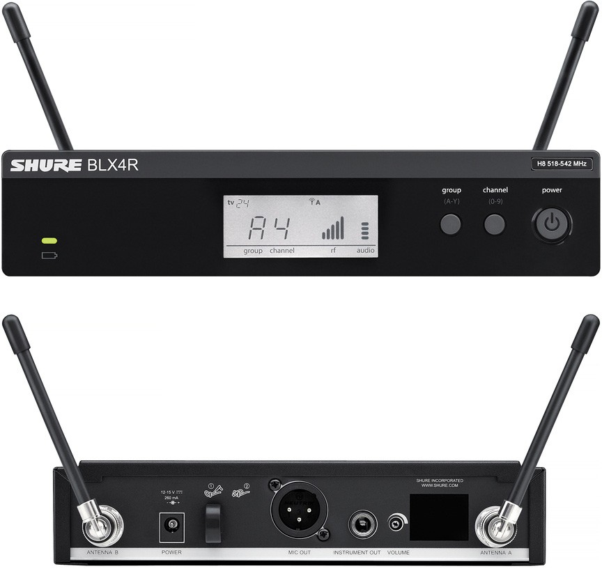 Shure BLX14B98 Horn and Instrument Wireless System - Big Dudes