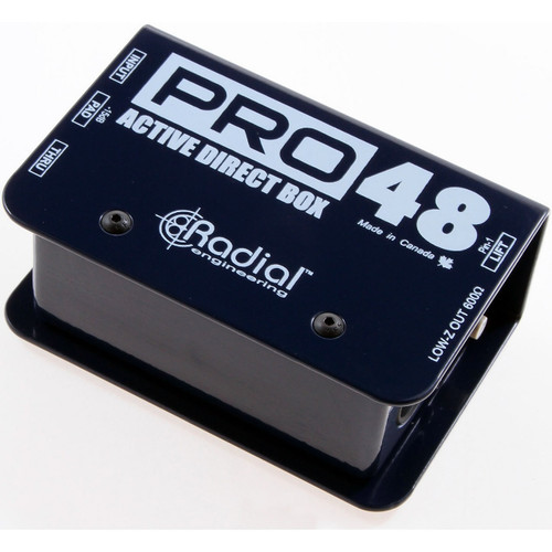 Radial PRO48 DI アクティブダイレクトボックス Radial Pro48 Active Direct Box | FrontEndAudio.com