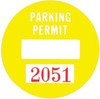 Parking Permit Window Decals 100 Round