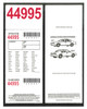 3-Part BARCODED Parking Ticket 3-1/4 x 8-1/2
