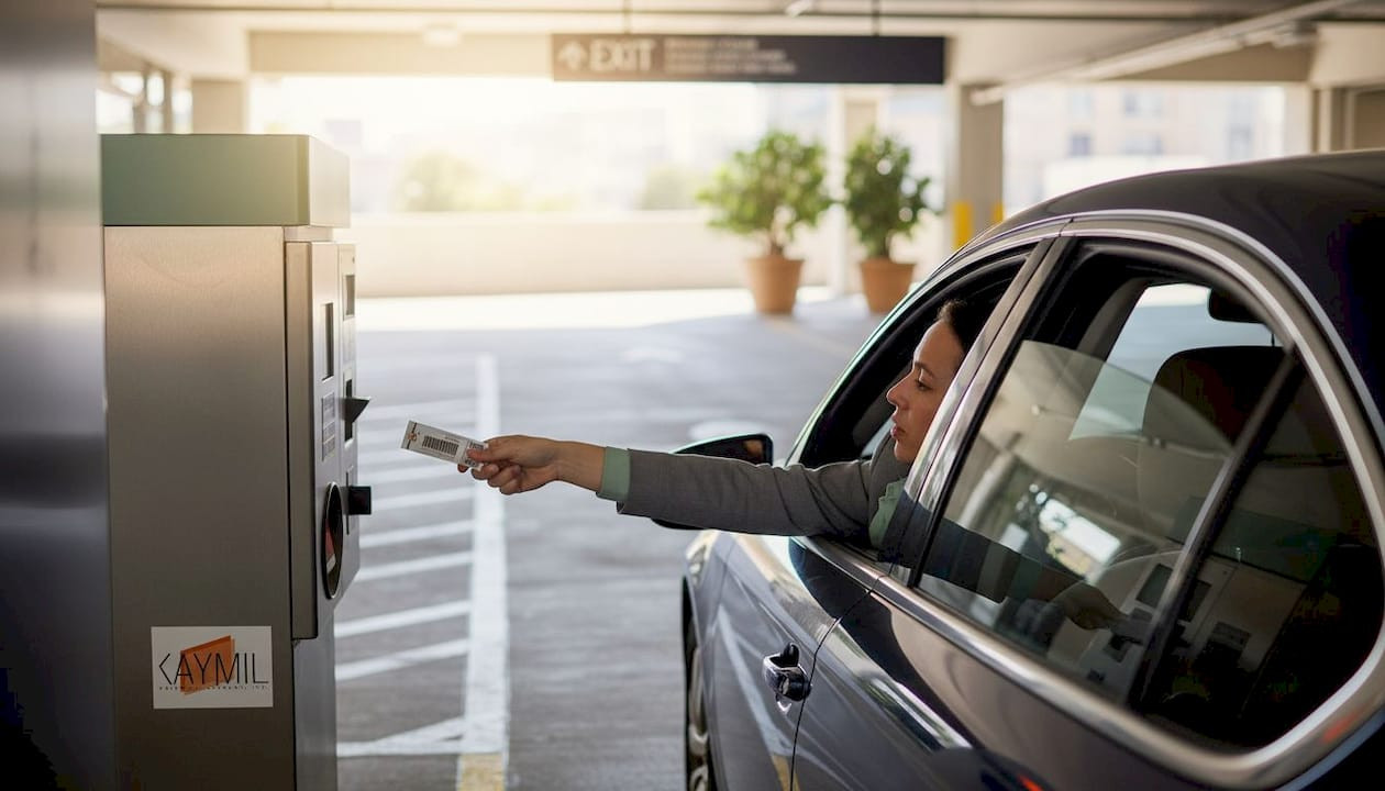 Why barcode tickets make parking garages more efficient