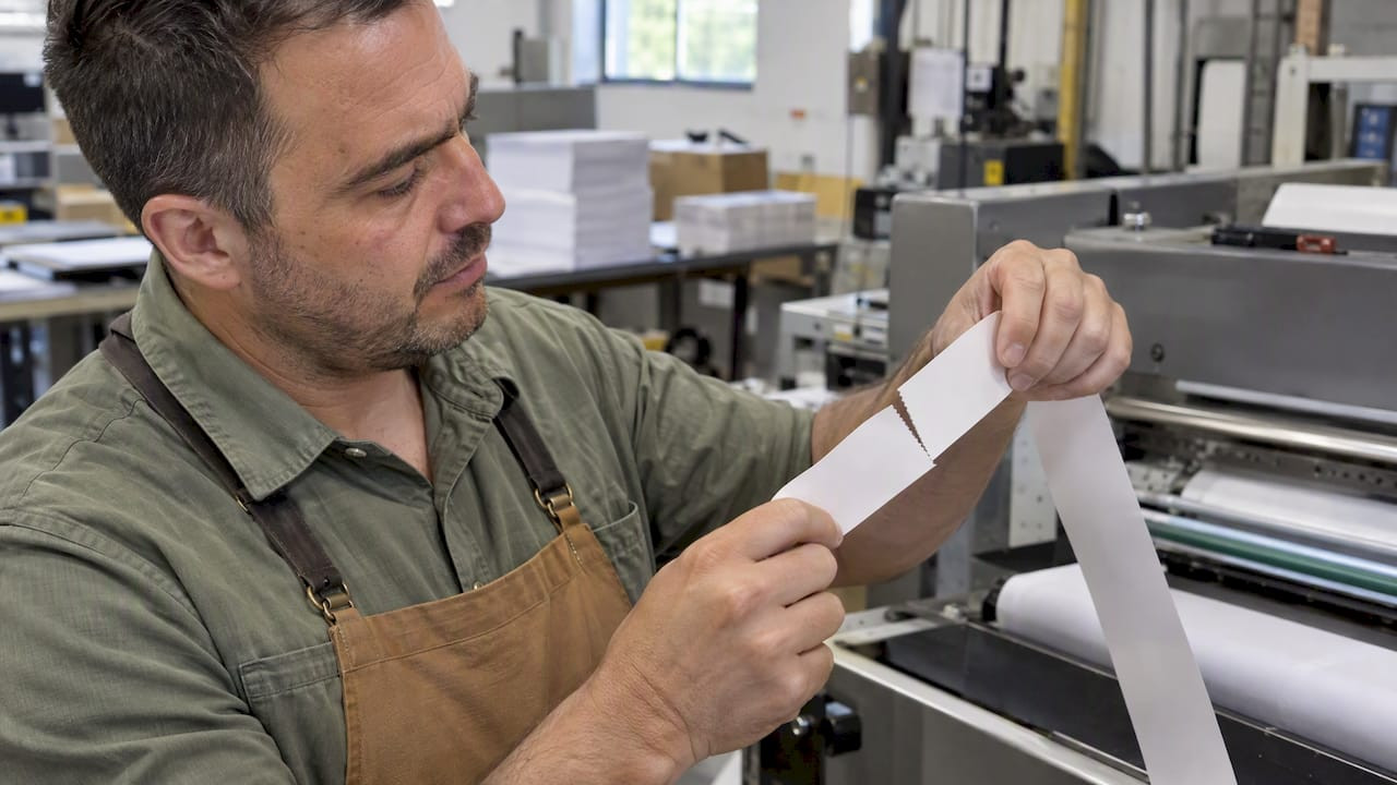 Ticket Perforation: Test 5:1 Before Printing Raffle Tickets