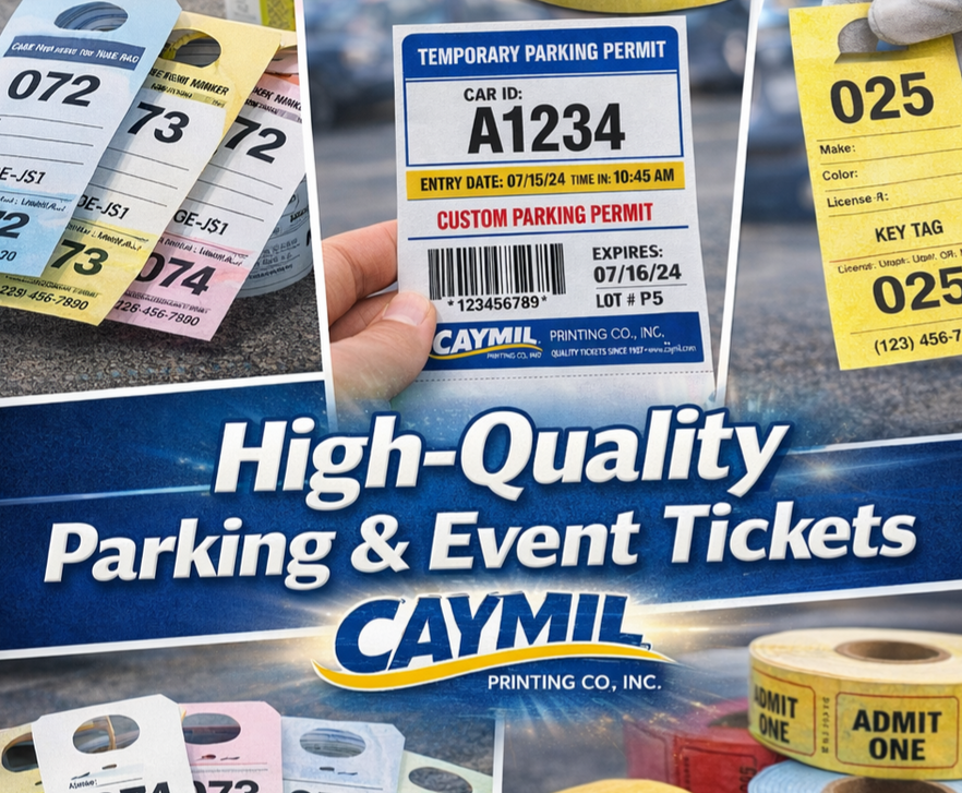 Caymil Printing Sets the Standard for High-Quality Tickets