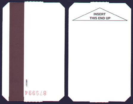 Caymil Ticket Company ZEAG Mag Stripe Tickets for UCD Dispenser 20,000 $36.26 per 1,000 