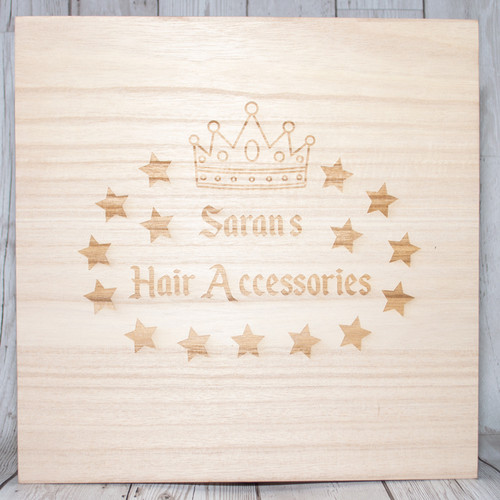 Personalised Hair Accessory Box XX-Large