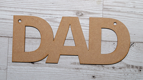 Decorate your own Dad Hanger