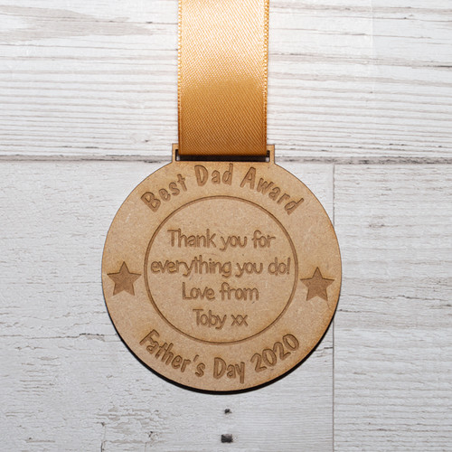 Fathers Day Medal Dad