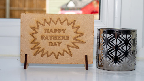 Fathers Day Explosion Message Card