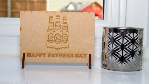 Fathers Day Beer Message Card