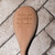 Personalised Baked with Love Wooden Spoon close up