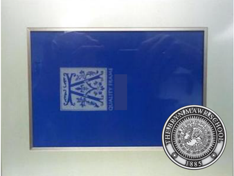 Frame 8x10 Pewter Seal