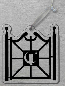 Ornament Owl Gate Acrylic