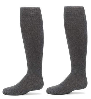 Knee High Grey Flat 12-5.5