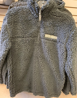 Sherpa 1/4 Zip Charcoal ADULT