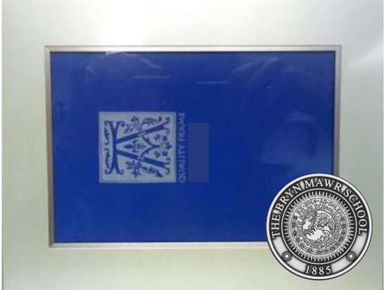 Frame 8x10 Pewter Seal