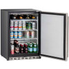 TrueFlame 24-Inch Outdoor Rated Refrigerator - AMD-RFR-24S-A